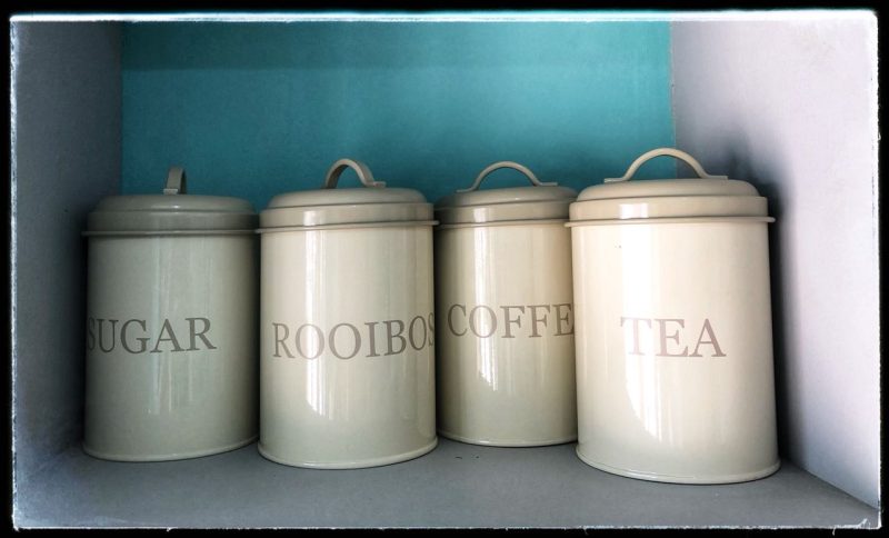 COFFEE/ TEA/ SUGAR CONTAINERS