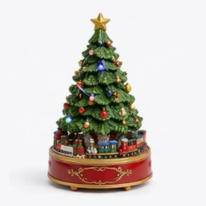 Musical Revolving Christmas Tree